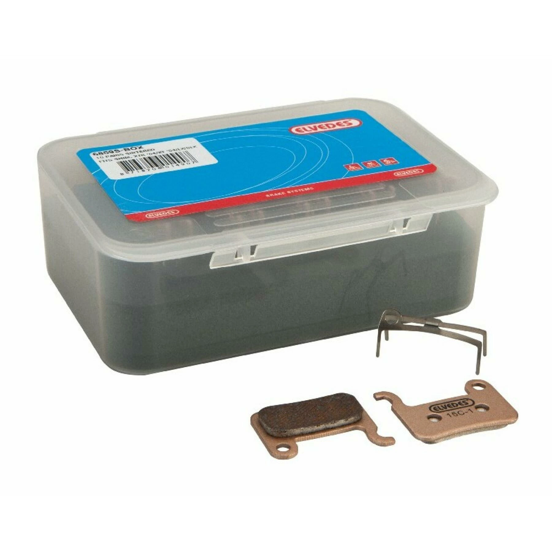 Paire De Plaquettes De Frein Vélo Métaliques Elvedes Shimano BR-M535, M545, M585, M595, M601 3 Paire De Plaquettes De Frein Vélo Métaliques Elvedes Shimano BR-M535, M545, M585, M595, M601