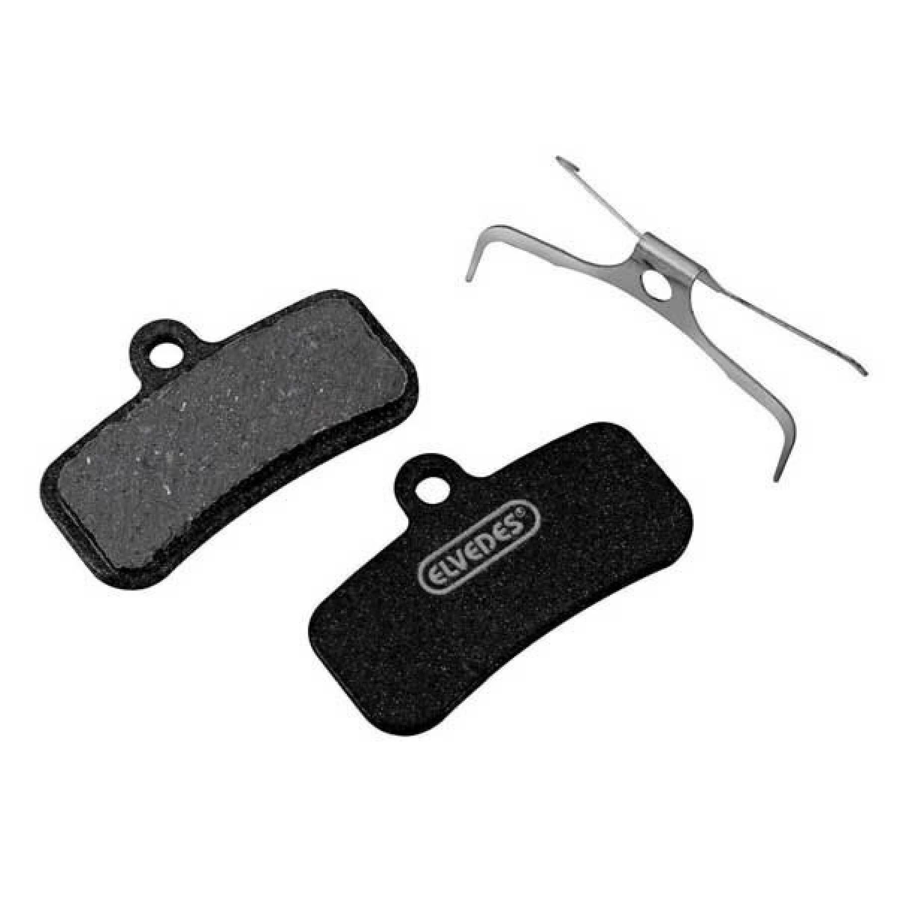 Paire De Plaquettes De Frein Vélo Métal/carboneE Elvedes Shimano BR-M810/BR-M640 3 Paire De Plaquettes De Frein Vélo Métal/carboneE Elvedes Shimano BR-M810/BR-M640